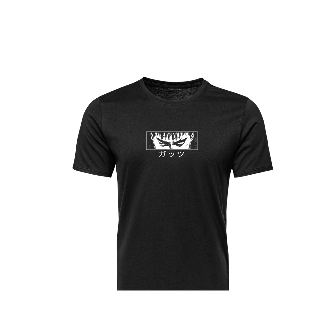 Black Anime Graphic T-Shirt