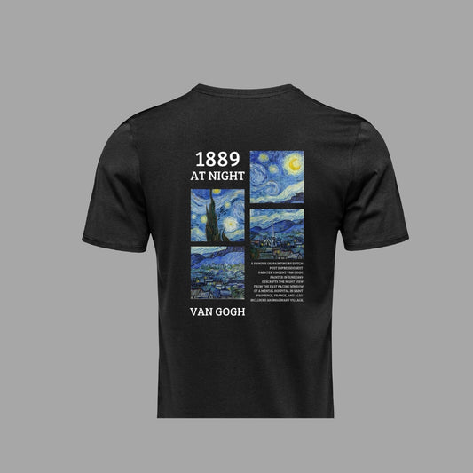 Van Gogh "Starry Night" Graphic T-Shirt