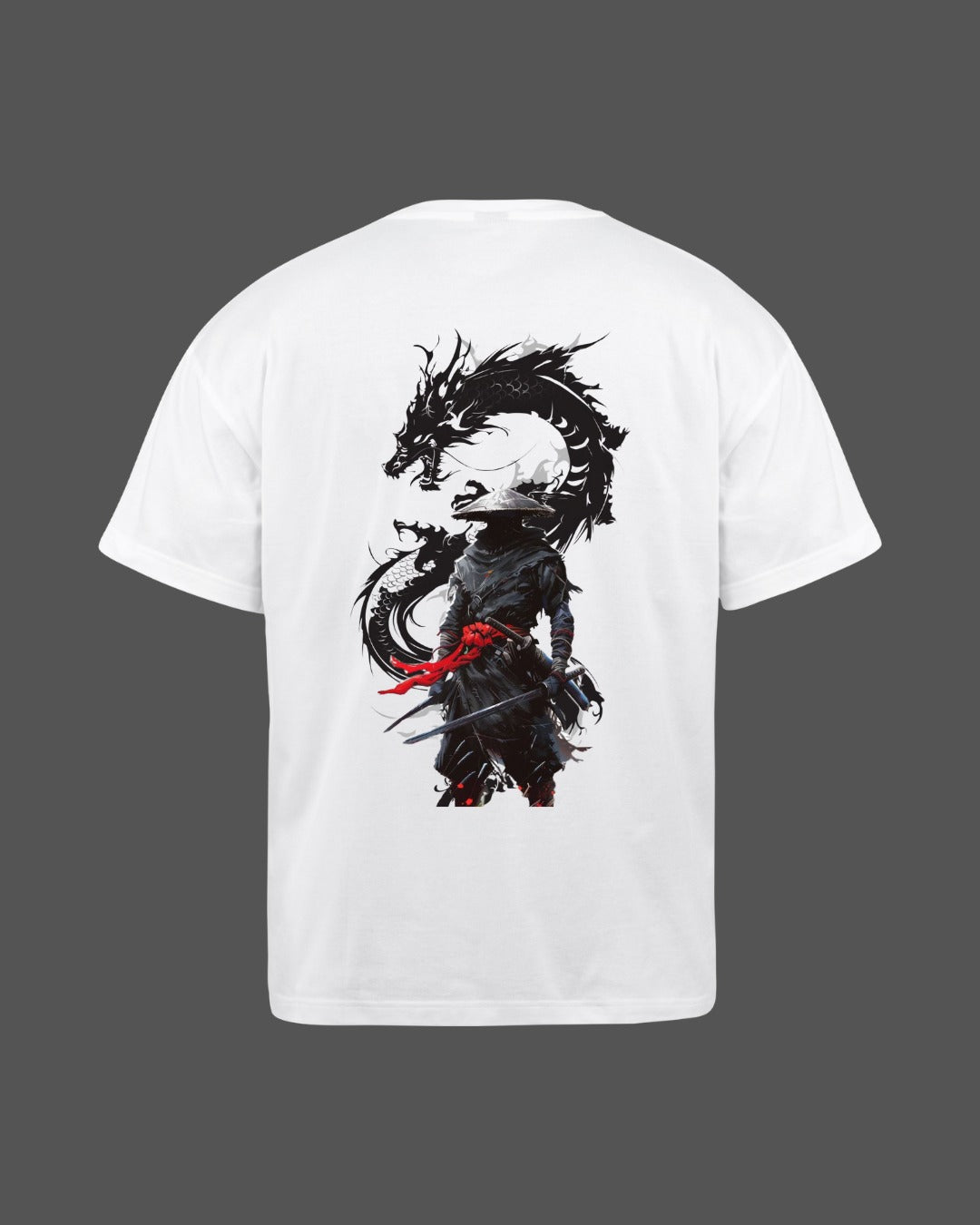 Samurai Dragon Double Jersey T-Shirt