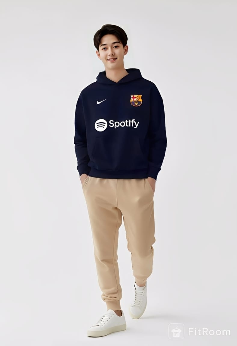 FC Barcelona x Spotify Hoodie – Official Inspired Edition