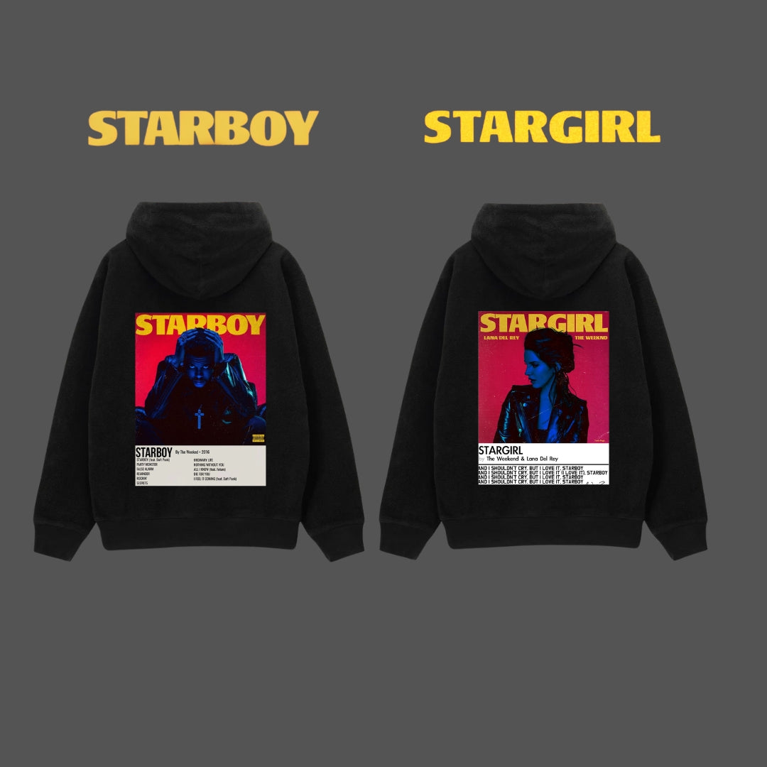 Starboy x Stargirl Couple Hoodie – The Weeknd & Lana Del Rey Edition