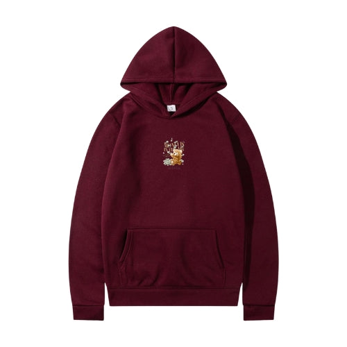 “Money Is in the Air” Teddy Graphic Hoodie – Unisex Winter Streetwear,