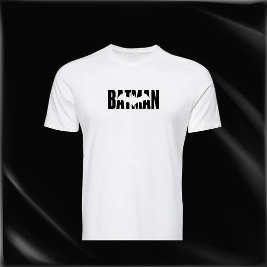 Batman Graphic Comic Style Oversized T-Shirt – White