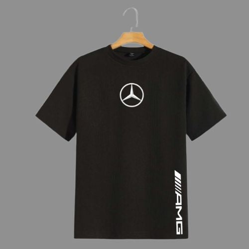"Mercedes-Benz AMG Logo Black T-Shirt – Premium Streetwear"