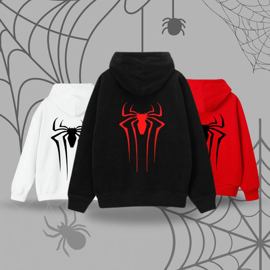 Spider Hoodies – Red & Black Edition