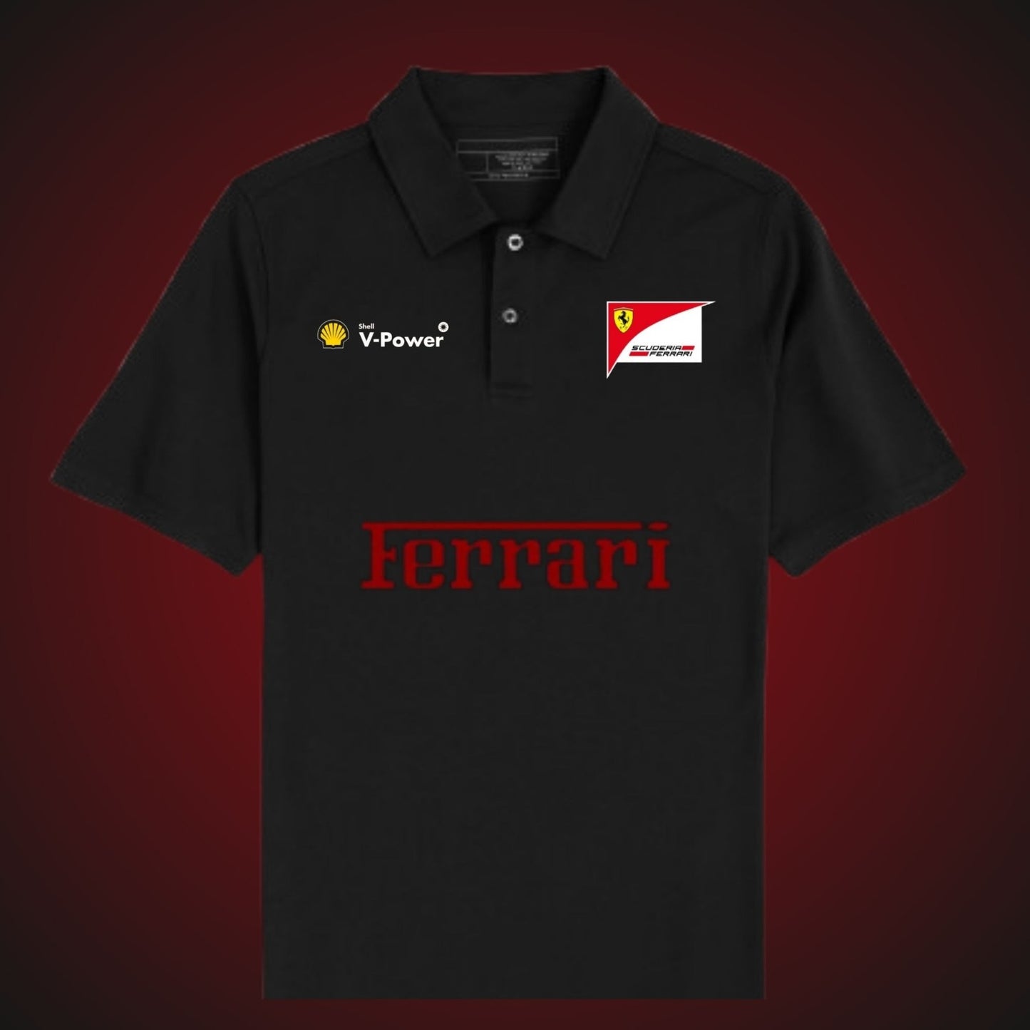 Premium Formula 1 Polo T-Shirts Pack Of 3 | Ferrari, Mercedes & Red Bull Edition